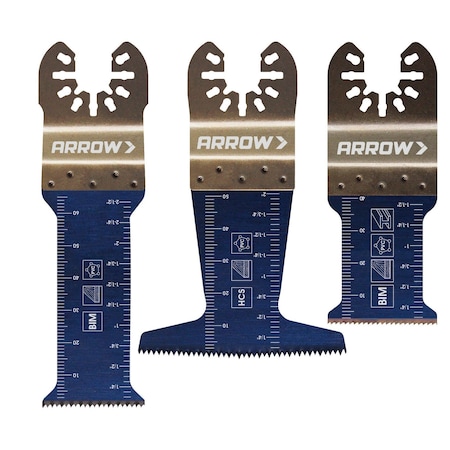 Arrow Fastener Standard Multi-Material Variety Pack, 3PC OSC101VP-3
